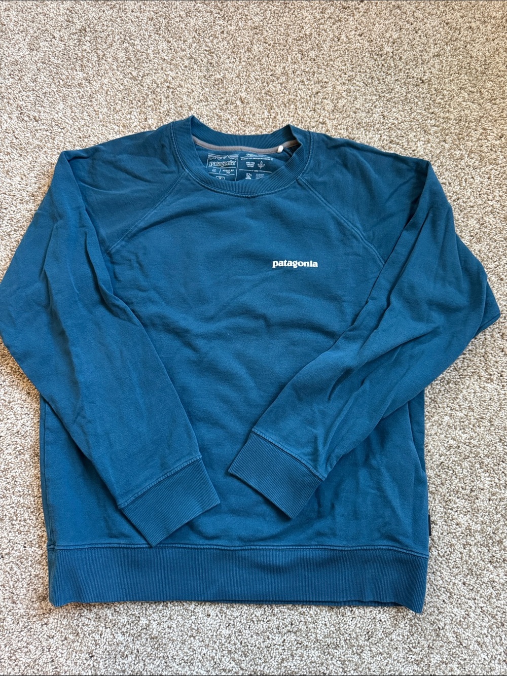 Patagonia Men's Crewneck Sweatshirt - Deep Teal